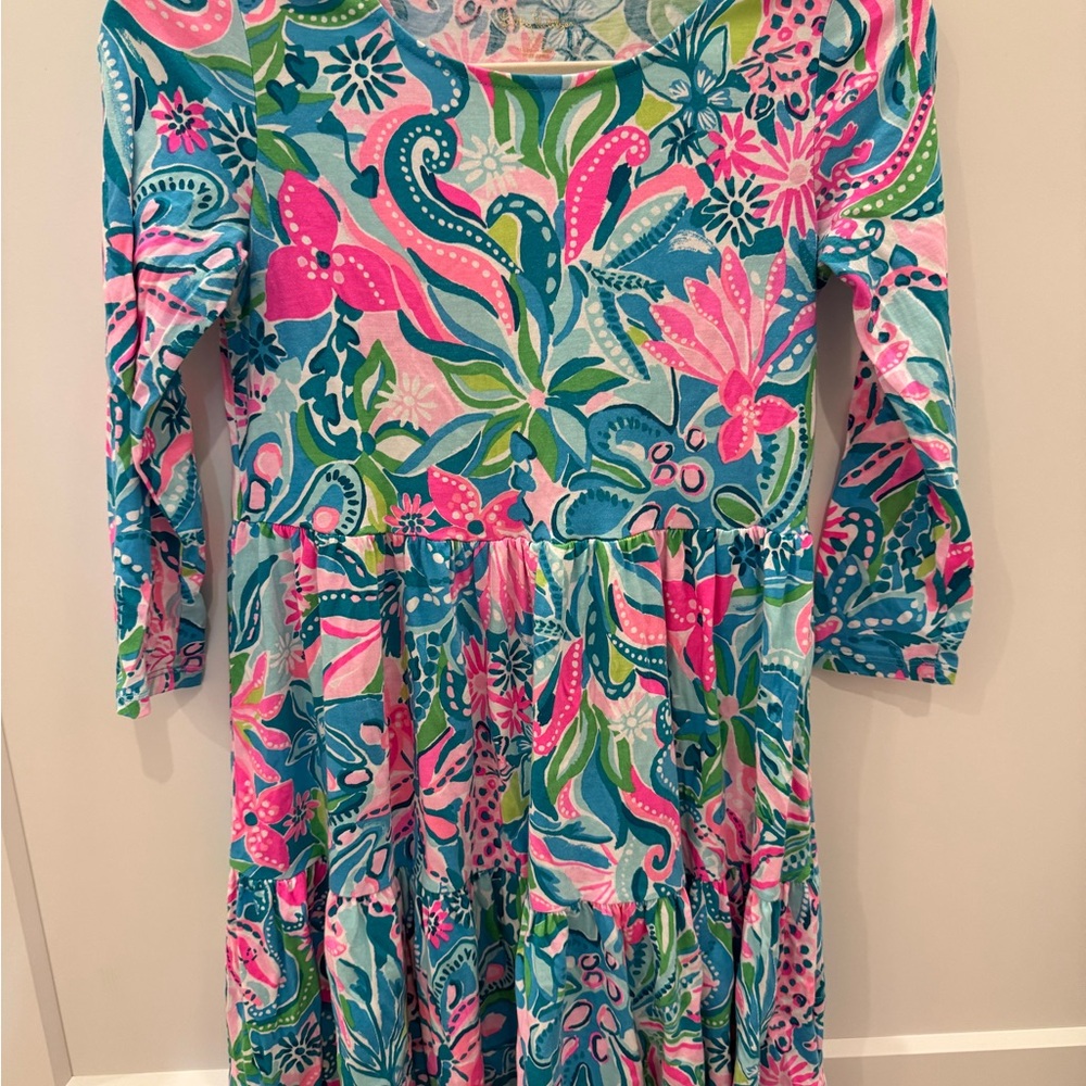 Floral Multicolor Kids Dress